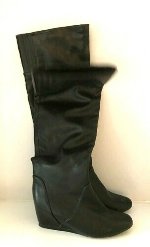 Hidden wedge knee boot - knee, 5/35
